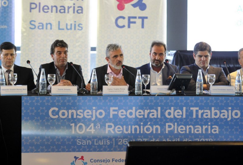 El vicegobernador Carlos Ponce participó de la apertura de la 104ª Reunión Plenaria del CFT.