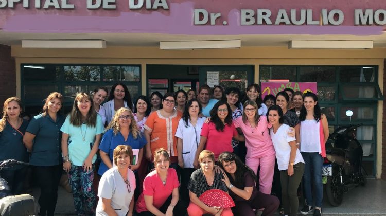 El Hospital de Día “Dr. Braulio Moyano” se sumó a los festejos del 15° Aniversario del barrio La Ribera y sus instituciones