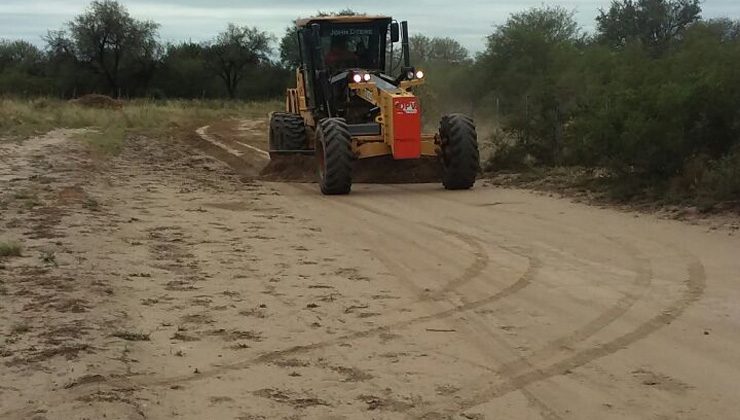 Repararon el acceso al paraje El Vinagrillo, en el departamento Ayacucho