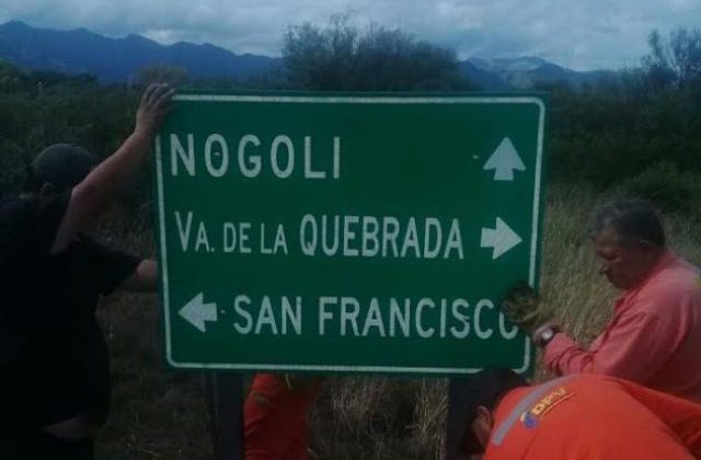 Colocaron nuevos carteles en la Autopista 25 de Mayo