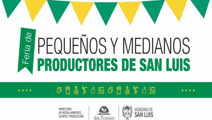 Realizarán una Feria de Pequeños y Medianos Productores en el Parque de las Naciones