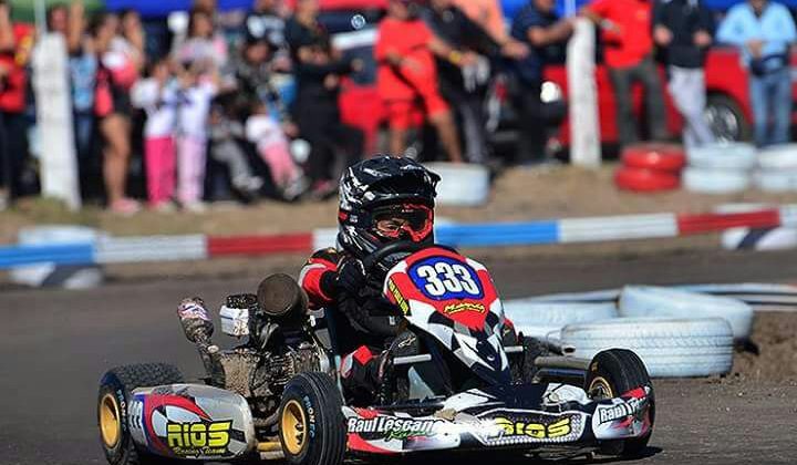 Juan Pablo Ríos Bona, sigue corriendo, pero ahora en karting