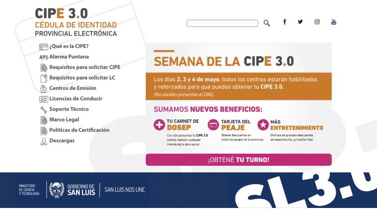 Semana de la CIPE 3.0: se podrán sacar turnos desde la web