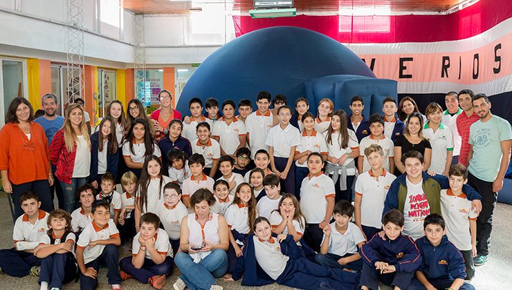 Alumnos de la Escuela Generativa “Horizonte” participaron de los talleres del Parque Astronómico