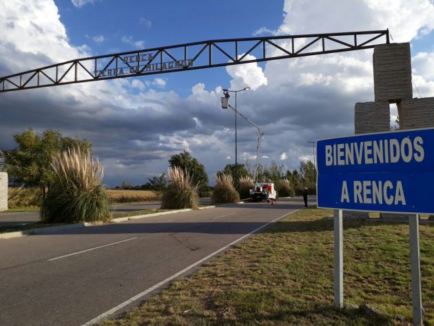 Vialidad Provincial trabaja en los caminos que conducen rumbo a Renca.