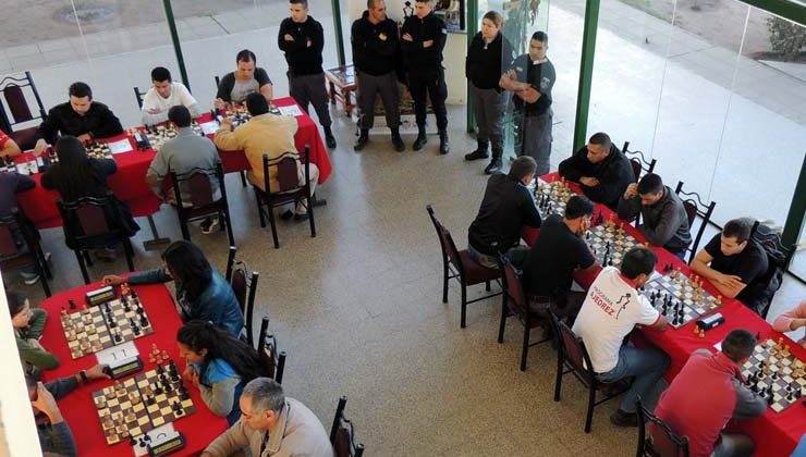 La ULP organizó el 6º Torneo Integrador de Ajedrez en el Servicio Penitenciario