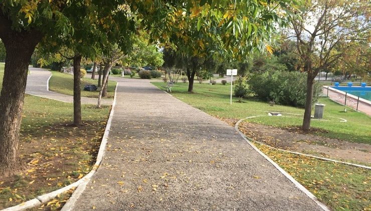 Urbanismo y Parques reforzó los trabajos en el Parque Recreativo de Merlo