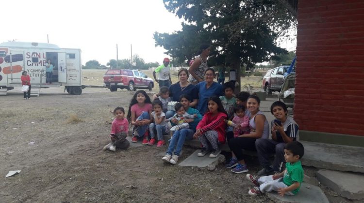 El equipo de Salud Móvil Rural finalizó una nueva semana