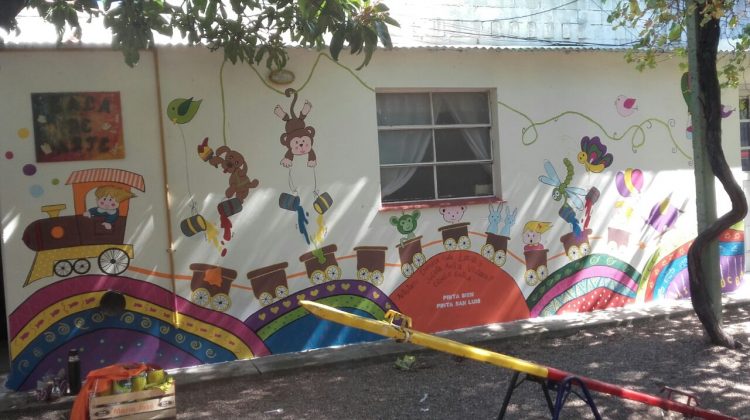 Pinta San Luis: aprender los colores a través de un mural