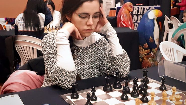 Ayelén Martínez, subcampeona argentina de ajedrez
