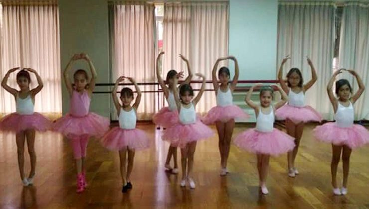 Comienza un taller de danza para niños