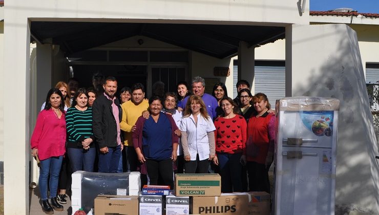 Salud visitó a los hospitales de Anchorena y Arizona