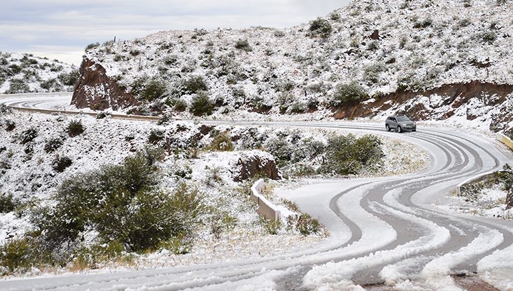 Con la ola polar podría llegar la nieve a San Luis