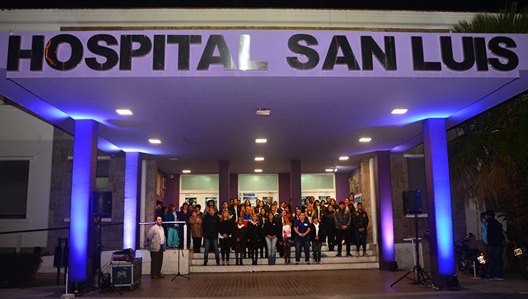 El Hospital San Luis le rindió un singular homenaje a la Patria