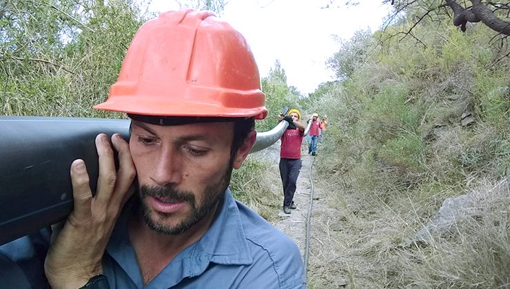 Balde de Azcurra cuenta con agua de calidad para sus pobladores rurales