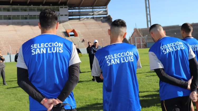 El seleccionado de San Luis que enfrentará a Boca realizó su primer entrenamiento