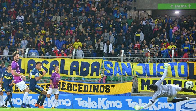 En la fiesta de “La Pedrera”, Boca goleó 4 a 0