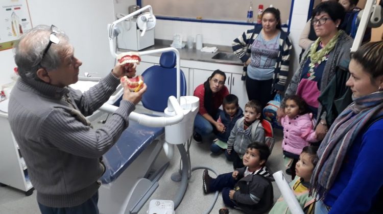 El Hospital de Concarán le abrió sus puertas a los niños