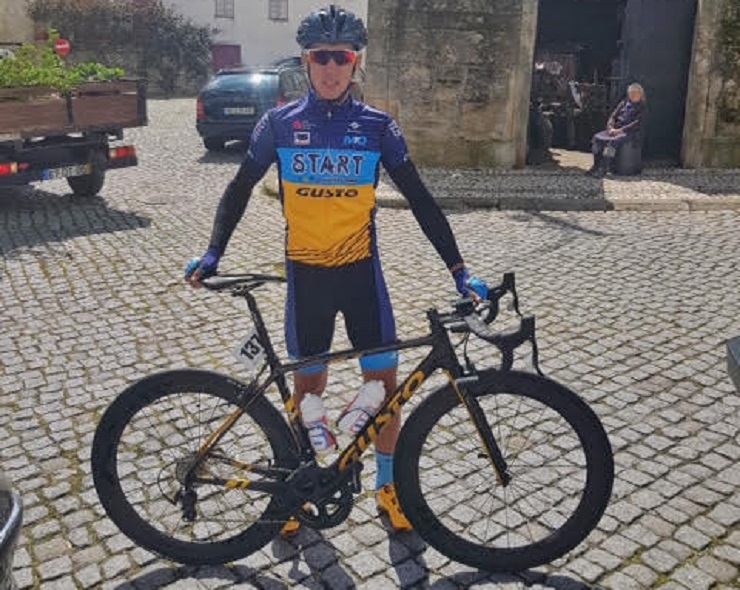 El ciclista puntano fue contratado por el Team Start Gusto de Bélgica.