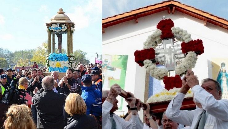 Con la procesión, finalizan las festividades religiosas de Renca y Villa de la Quebrada