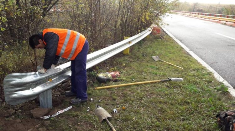 Colocaron guardarrailes en tramos peligrosos de la Ruta N° 9 y la Avenida Santos Ortiz