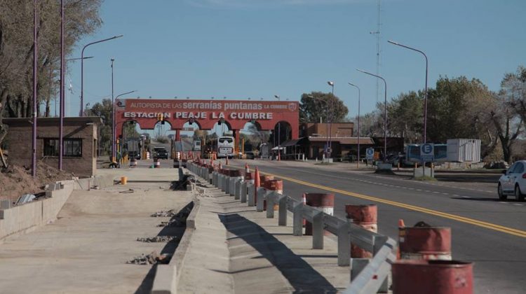 Progresa la obra de la balanza dinámica en La Cumbre