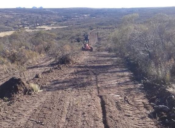 Repararon el tramo de la ruta que une La Vertiente y El Durazno