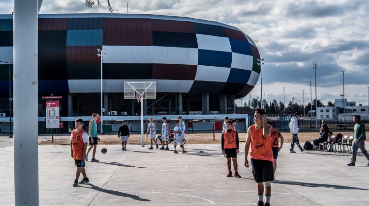 Mucho deporte, en “La Pedrera”