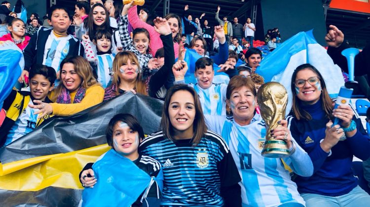 “La Pedrera” estalló de júbilo con el triunfo de Argentina