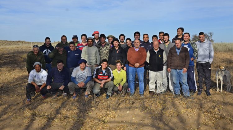 El Ministerio realizó una capacitación técnica a estudiantes de Veterinaria