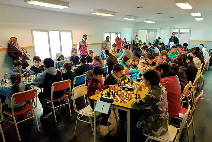 El torneo se realizó en la Escuela Pública Digital “Albert Einstein”.
