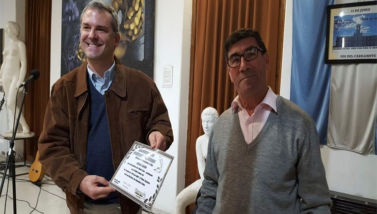 Un estadounidense visitó San Luis para el acto del Día del Cabildante Puntano