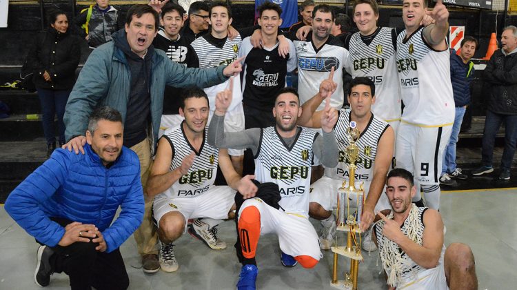 GEPU es campeón provincial de básquet 