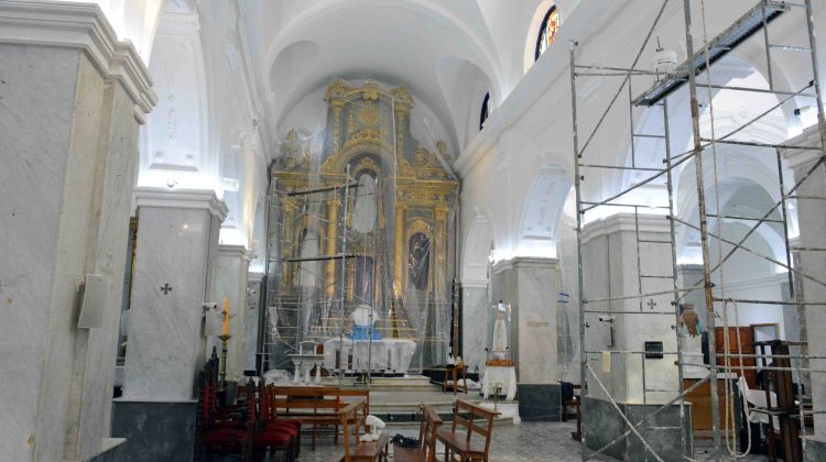 Progresa la obra en la Parroquia Nuestra Señora de la Merced