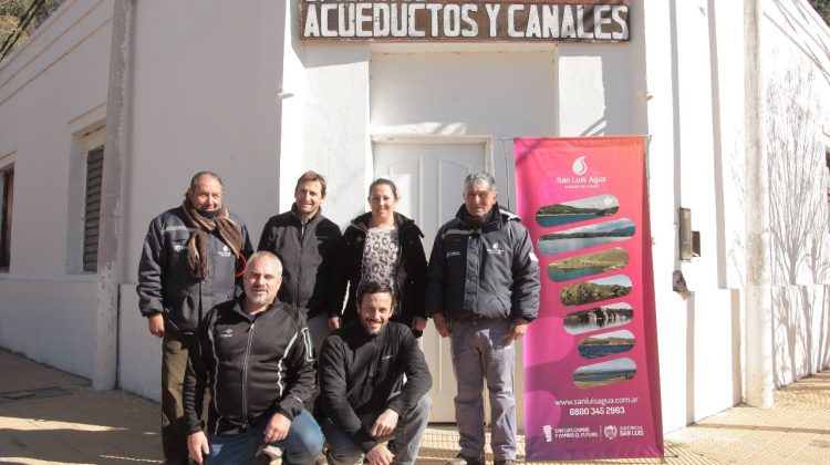 Delegación Nogolí: los usuarios de canales y agua cruda reciben atención y asesoramiento