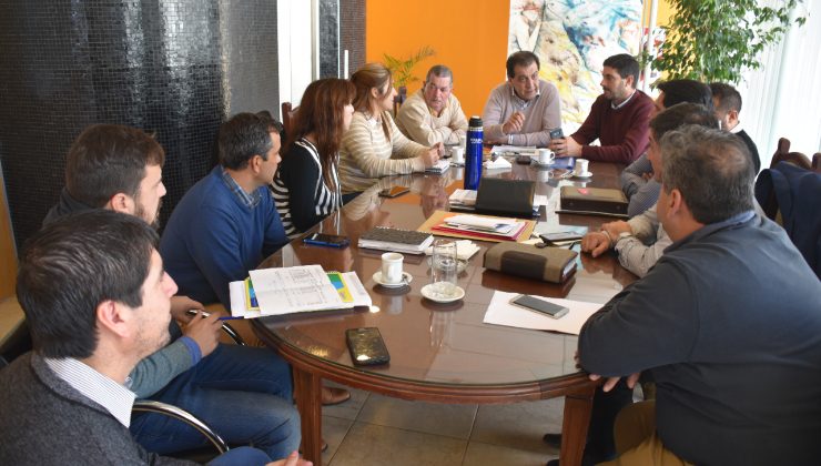 Jornada de trabajo con intendentes del sur provincial