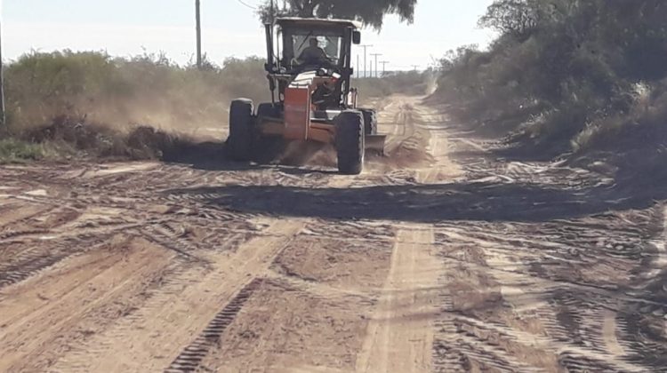 Vialidad Provincial reparó un tramo de la Ruta Provincial Nº 16