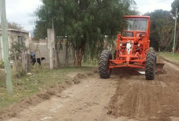 Repararon 17 calles en San Francisco del Monte de Oro