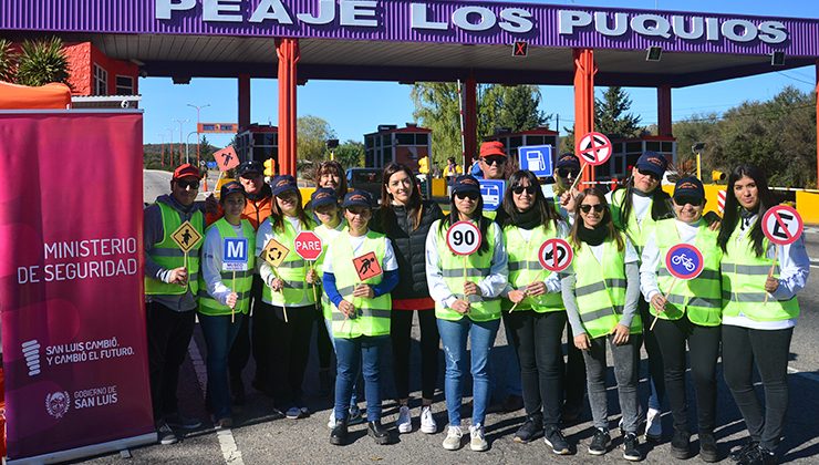 Lanzan una campaña de concientización en el Día Nacional de la Seguridad Vial