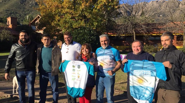 Se presentó el “Desafío por los Comechingones en bicicleta”