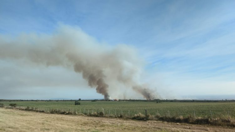 Los focos de incendio en Villa Larca y Papagayos fueron controlados