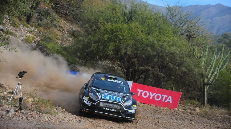 Miguel Baldoni subió al podio en La Rioja