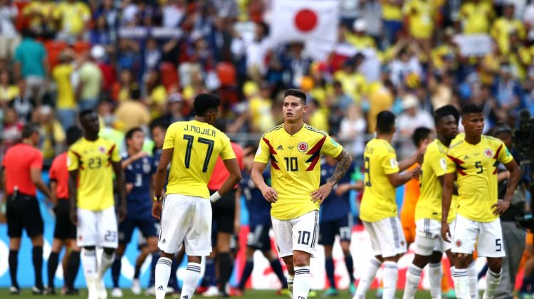 Colombia perdió con Japón en el debut 