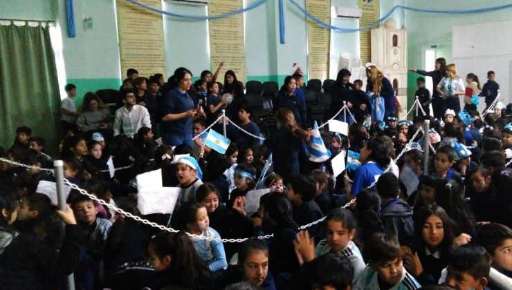 Otra vez el clima de fiesta invadió las escuelas puntanas