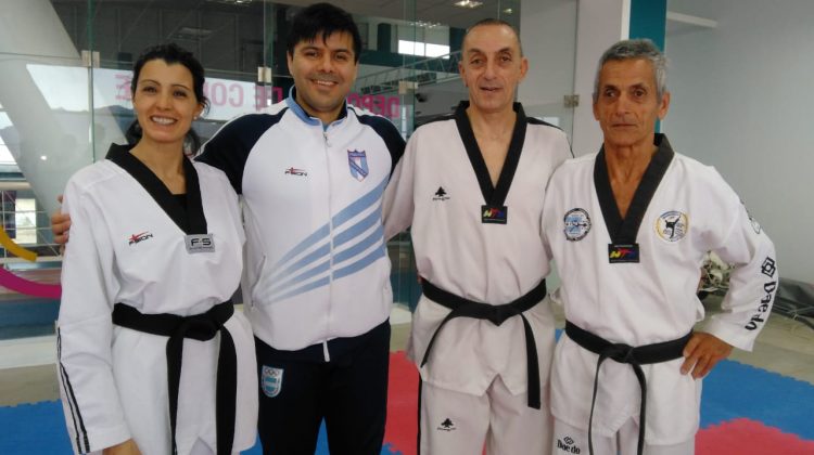 Realizaron una capacitación de taekwondo de primer nivel en el Campus