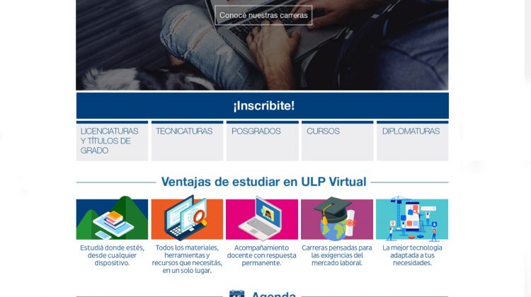 Ya son casi 18 mil los preinscriptos para cursar carreras en la ULP Virtual