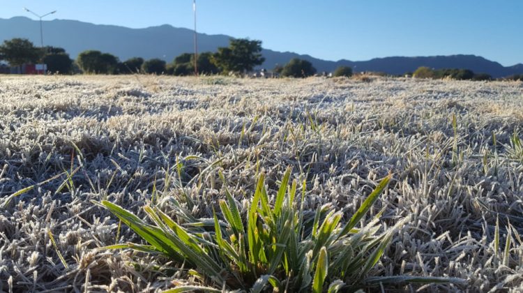 La más fría del lunes: San Martín registró -9°C