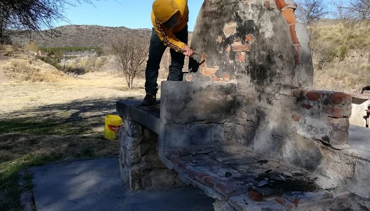 Continúan los trabajos en el Monumento al Pueblo Puntano de la Independencia