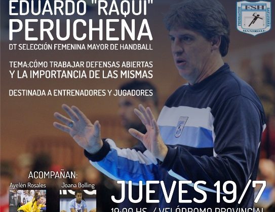 Eduardo Peruchena brindará una capacitación en San Luis 