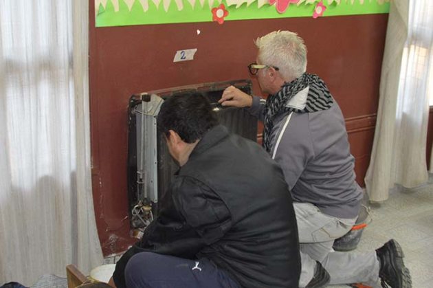 Optimizaron el sistema de calefacción de la Escuela “Mariano Moreno”